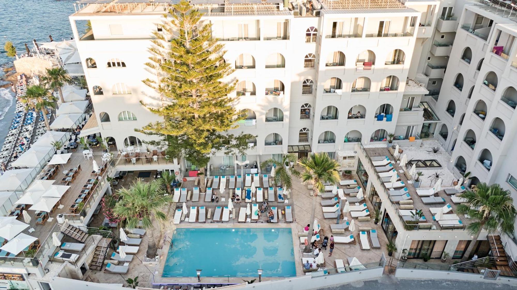 Glaros Beach Hotel Hersonissos (Crete) Exterior foto
